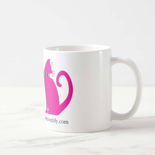 TCMR "Real Men Love Cats" Mug (with pink cat) (Right)