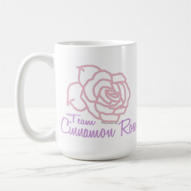 TCR Logo / CR Portrait Coffee Cup (Left)