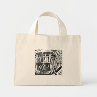 TCR Side Sketch Tiny Tote Bag