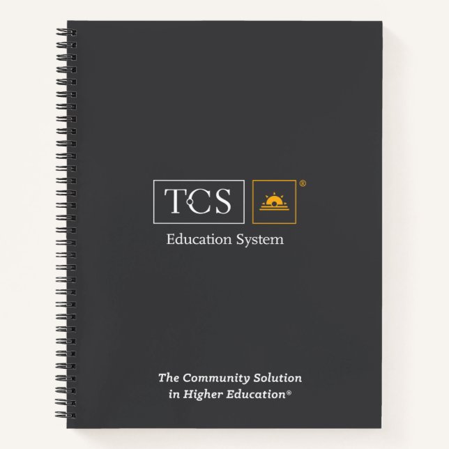 TCS Spiral Notebook (Front)