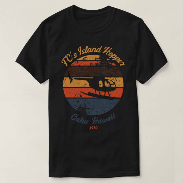 TCx27s Island Hopper T-Shirt (Design Front)