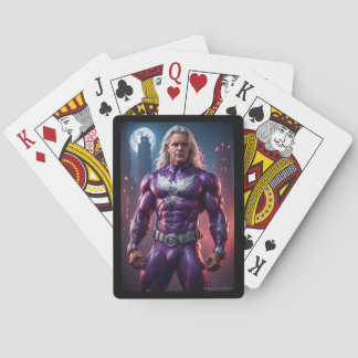 TD Phoenix. My Superhero. Purple power! Playing Cards