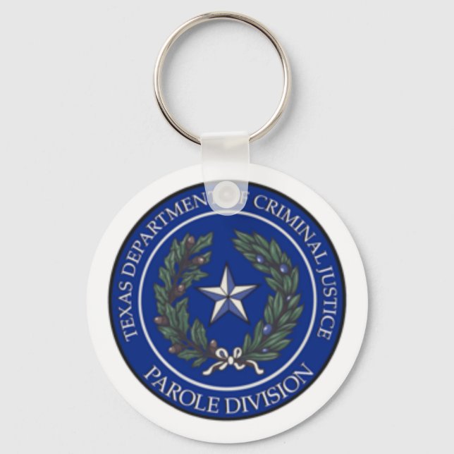 TDCJ Parole Division Keychain (Front)