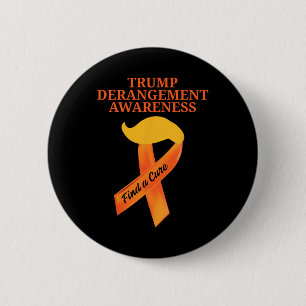 Tds Awareness Trump Derangement Syndrome Awareness 2 Inch Round Button