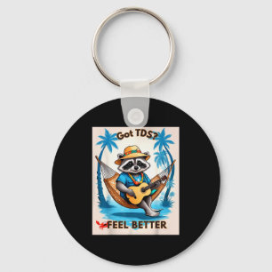 Tds Trump Derangement Syndrome Funny Trump Support Keychain