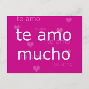 Te Amo Postcard