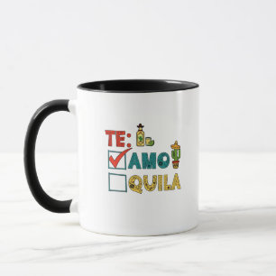 Te Amo Tequila Cinco De Mayo Funny  Mug