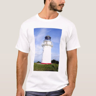 Te Araroa, New Zealand. A lighthouse gives T-Shirt