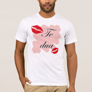 Te dua - Albanian - I Love You T-Shirt
