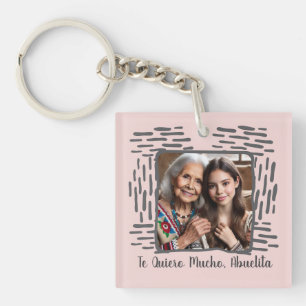 Te Quiero Mucho Abuelita Regalo Para Abue Keychain
