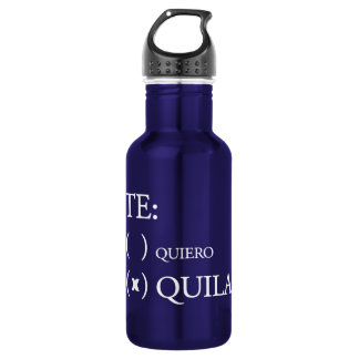 Te Quiero Tequila 532 Ml Water Bottle