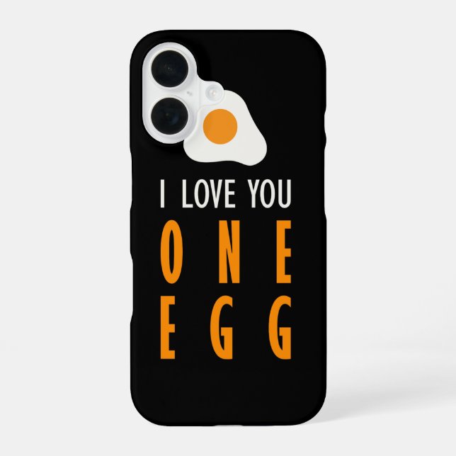 Te quiero un huevo iPhone 16 case (Back)