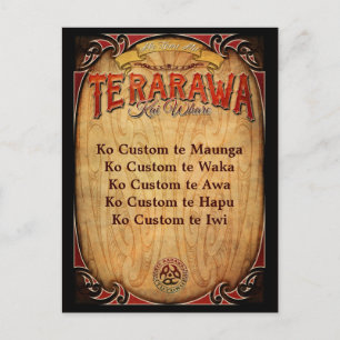 Te Rarawa Pepeha Postcard