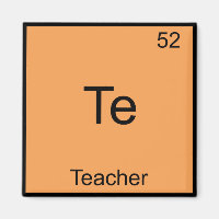 Te - Teacher Funny Chemistry Element Symbol Tee