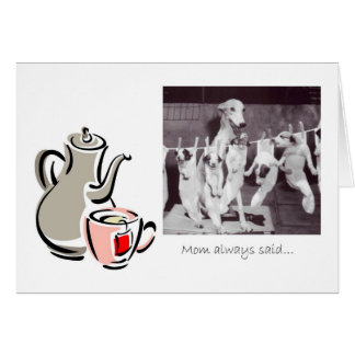 Tea advice from a Greyhound Mom