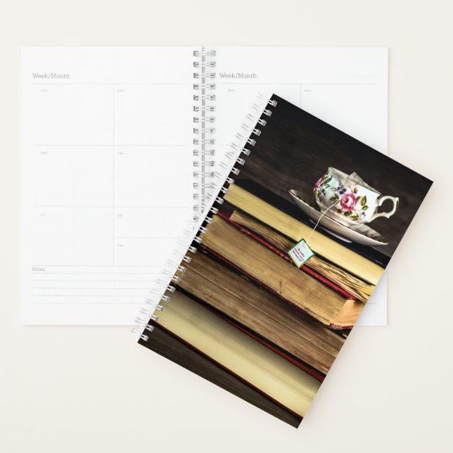 Tea and Books Planner (Display)