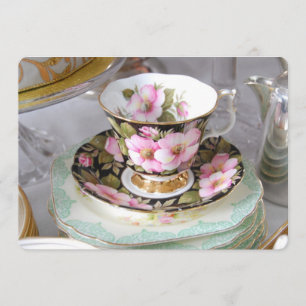 Tea and Cake Customizable Afternoon Invitation