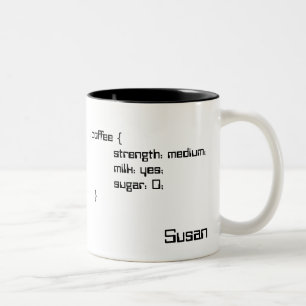 Tea and Coffee Cascading Style Sheet Mug