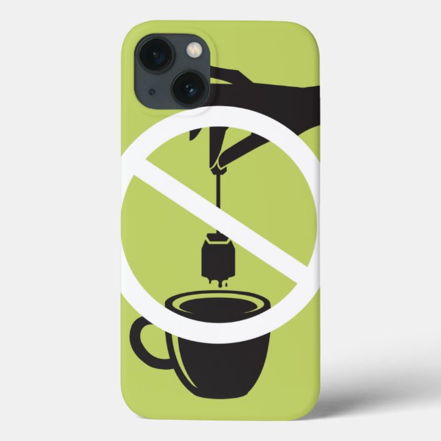 Tea Bag Case-Mate iPhone Case (Back)