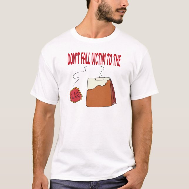 Tea Bagged T-Shirt (Front)