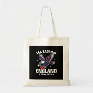 Tea Bagging England Since 1773 - 4th Of July Tote Bag