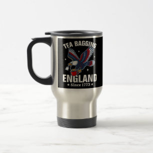 Tea Bagging England Since 1773 - 4th Of July Travel Mug