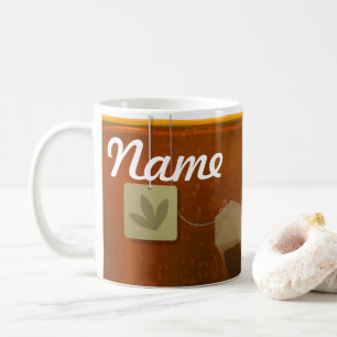 Tea Bags Personalized Coffee Mug, Cup