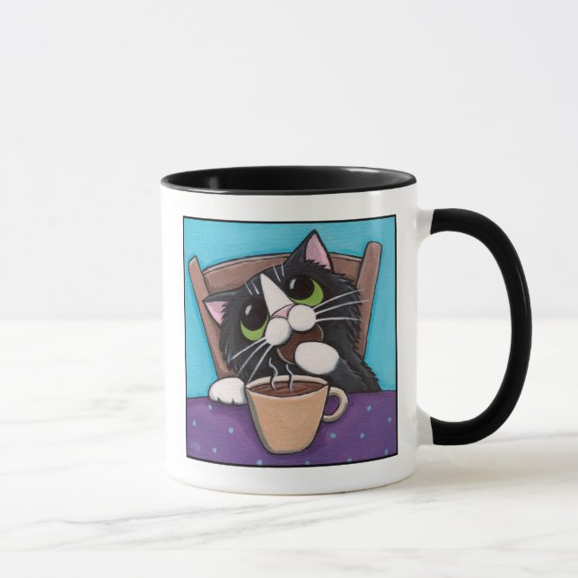 Tea Break - Cat Mug (Right)