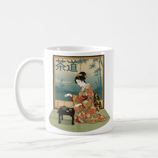 Tea Ceremony  Coffee Mug (Left)
