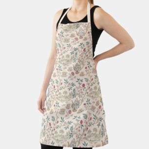 Tea Chinoiserie French Toile Du Jouy Pattern Apron
