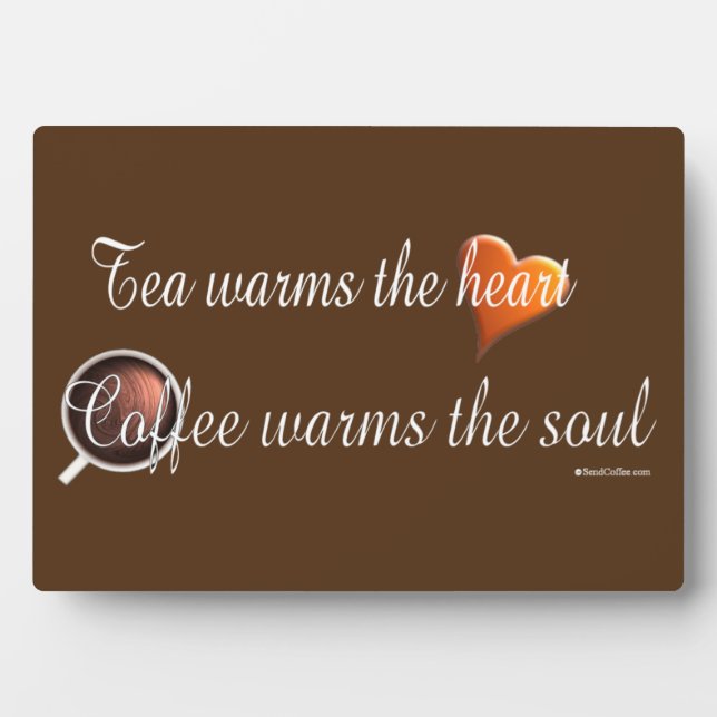 Tea & Coffee - plaque (Front)