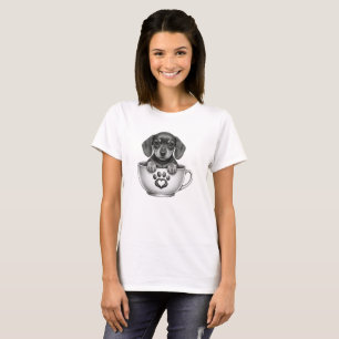 Tea Cup Dachshund Puppy T-Shirt