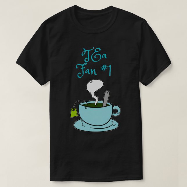 Tea cup design for tea lovers T-Shirt (Design Front)