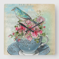 Tea cup flowers