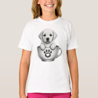 Tea Cup Labrador Retriever Puppy T-Shirt