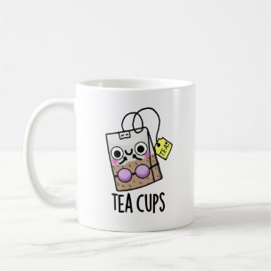 Tea Cups Funny Bra Puns