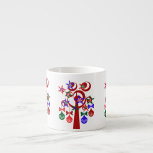 TEA CUPS OR EXPRESSO MUGS - CHRISTMAS DESIGN GIFT