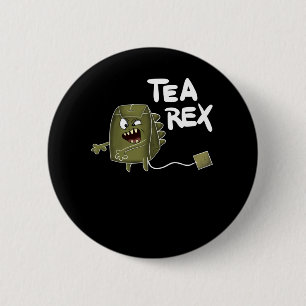 tea dinosaur 2 inch round button