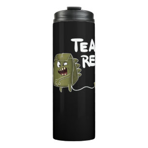 tea dinosaur thermal tumbler