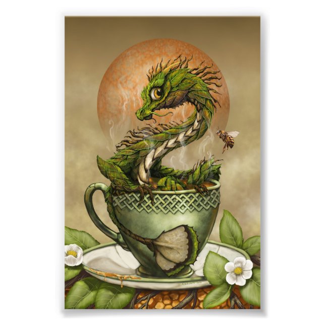 Tea Dragon 4x6 Impression (Devant)