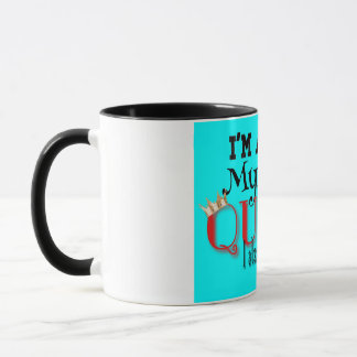 Tea Drinking Cozy Mystery Queen Mug