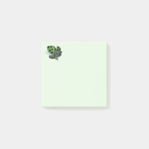 Tea Drinking Ladybug Post-it Notes