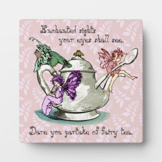 Tea Fairies Plaque