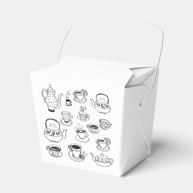 Tea Favor Box (Front Side)