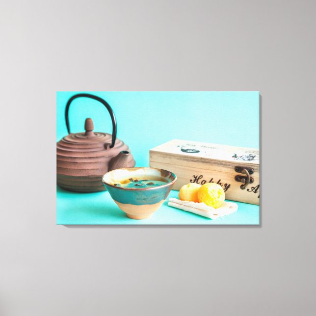 Tea For One Canvas Print (Front)