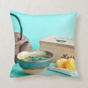 Tea For One Throw Pillow