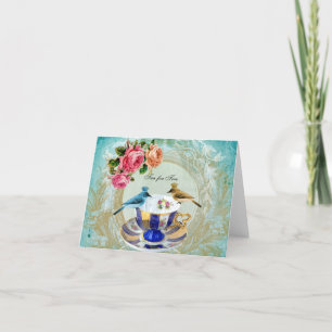 Tea For Two Blank Note Cards