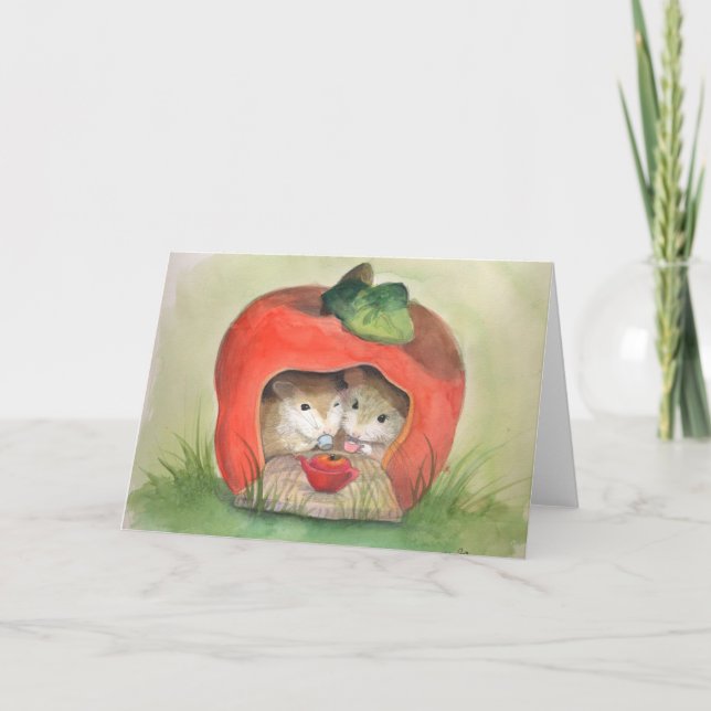 "Tea For Two"  Greeting Card (Front)