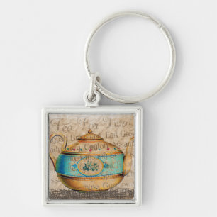 Tea For Two Keychain