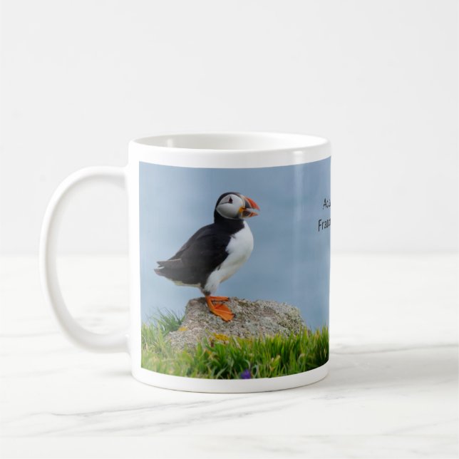 Tea for Two Puffin Mug (Left)